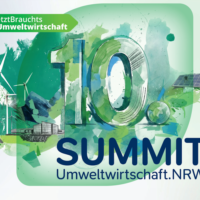 10 Jahre SUMMIT Umweltwirtschaft.NRW – „Resiliente Wertschöpfung: Der Vorsprung, der bleibt“